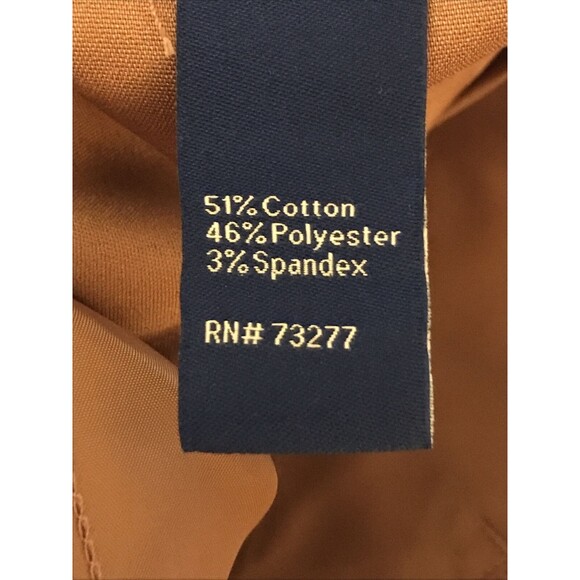 Women's NWT Apt. 9 Torie Straight Mid-Rise Dress Pants Tala Brown Plus Size 24W - Picture 8 of 9